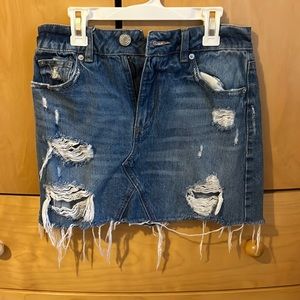 denim skirt